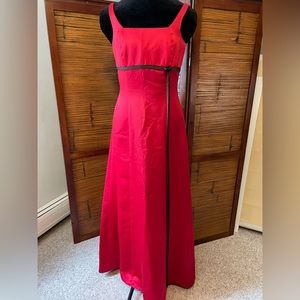 Jordan floor length gown.